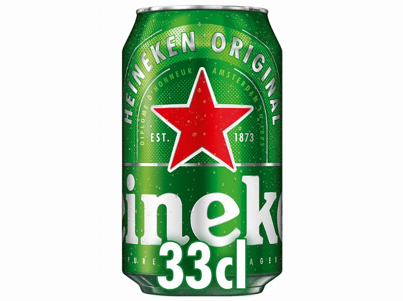 Cerveja Heineken Lata 0.33 l (Sdr)