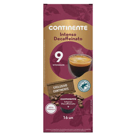 Cápsulas De Café Intenso Decaffeinato Int 9 Continente 16 Un