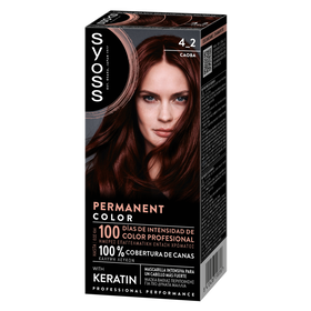 Coloração Permanente Permanent Color Acajou 4.2 Syoss 1 Un