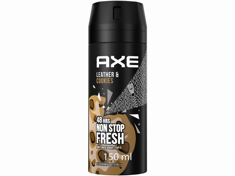 Desodorizante Axe Homem Spray Leather Cookies 150 ml