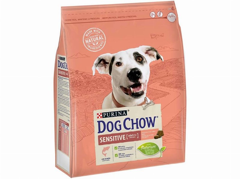 Ração Cão Sensitive Dog Chow Salmão 2.5 kg