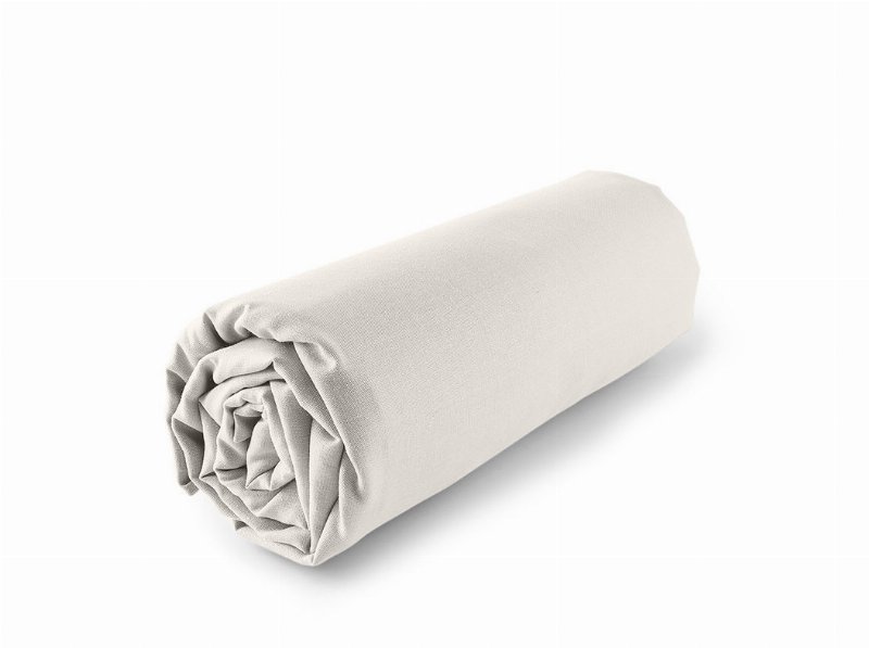 Lençol De Baixo Actuel 60% Poliester/40% Algodão Branco 160X200Cm