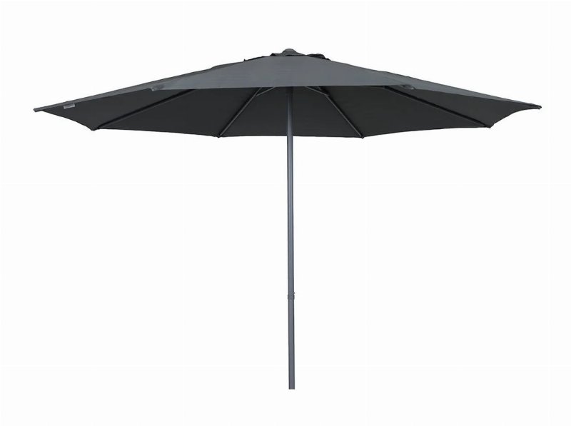 Chapéu Sol Push Up Gardenstar Cinzento 3X2.26M