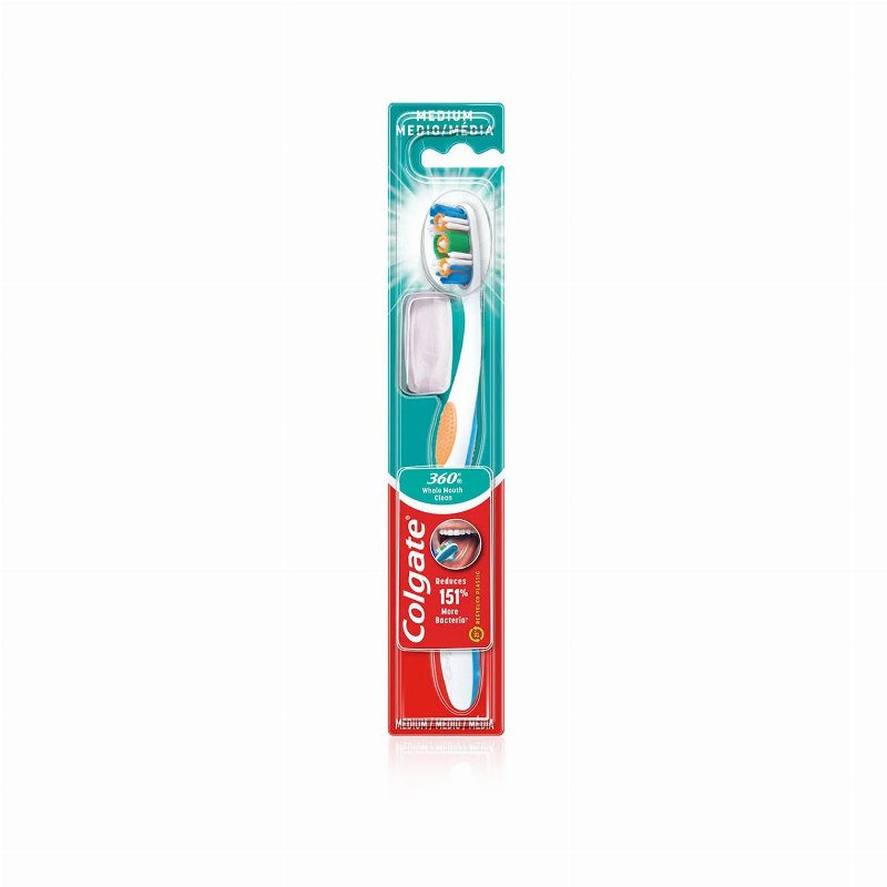 Colgate Escova De Dentes 360 Média 1 Un