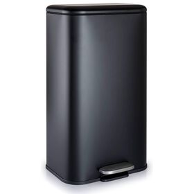 Balde Do Lixo Soft Touch 30 l Preto Kasa