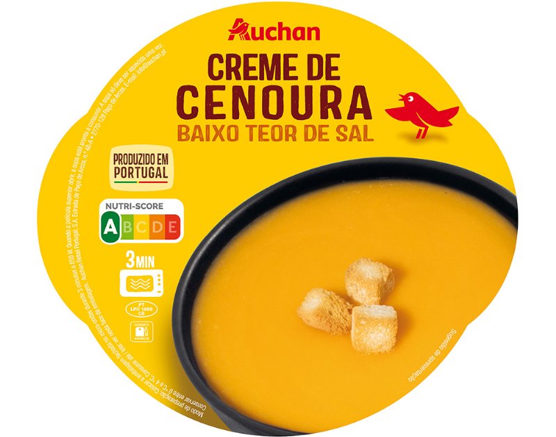 Creme De Cenoura Auchan 400 g