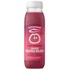 Smoothie Morango, Cereja, Maçã, Guaraná E Sementes De Linhaça Innocent 30 cl