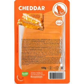 Queijo Cheddar Fatiado Campainha 150 gr