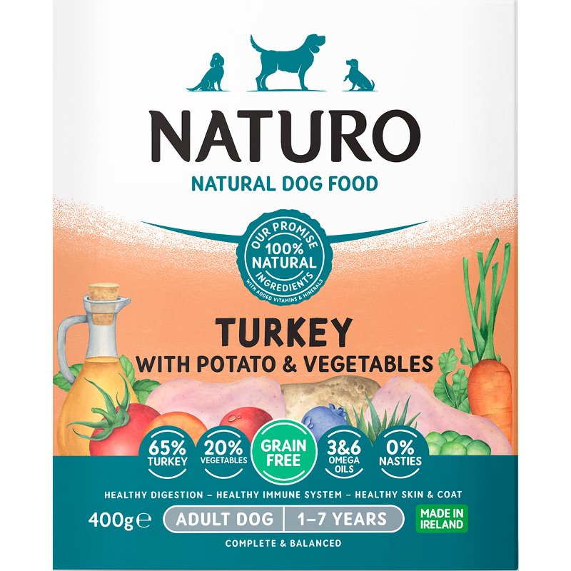 Alimento Para Cão Glúten Free Peru 400 g