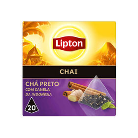 Chá Preto Chai Pyramid Saquetas Lipton 20 Un