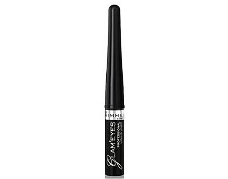 Eyeliner Glam Eyes Liquid Eyeliner 001 Pitch Black Rimmel Un