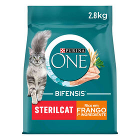 Ração Para Gato Adulto Esterilizado Frango Purina One 2,8 kg