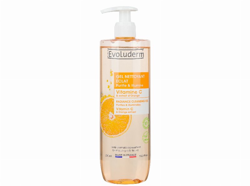 Gel De Limpeza Evoluderm Vitamina C 500 ml