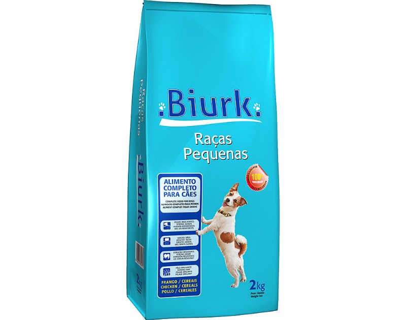 Ração Para Cão Biurk Raças Pequenas 2 kg