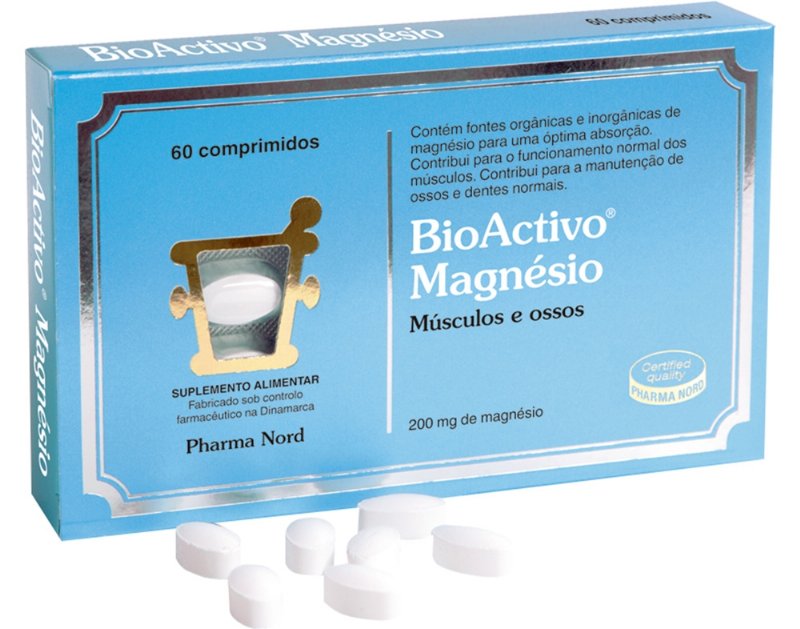 Suplemento Bioactivo Magnésio 60 Comprimidos