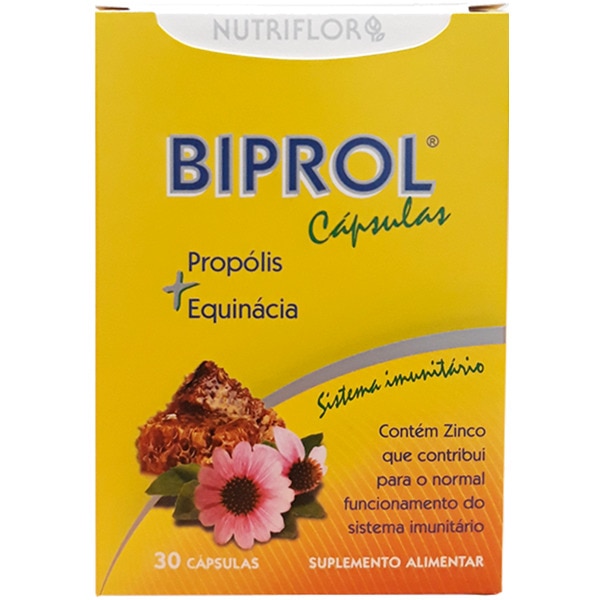 Propólis E Equinácea Sistema Imunitário 30 cápsulas