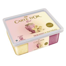 Gelado Baunilha & Morango Carte D'or 1,7 Lt