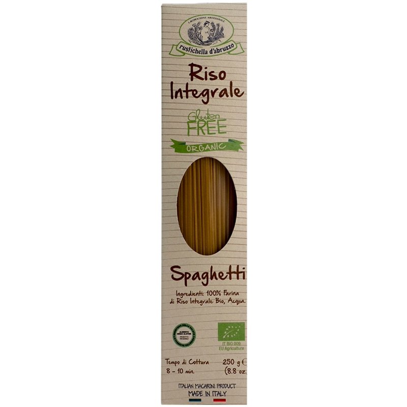 Spaguetti Integral De Arroz Sem Glúten 250 g