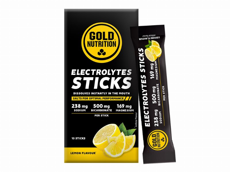 Eletrólitos Goldnutrition Sticks Limão 30 g