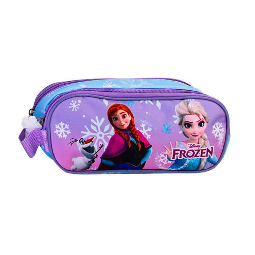 Estojo Duplo Frozen 23 X 10 X 6 Cm Frozen 1Un
