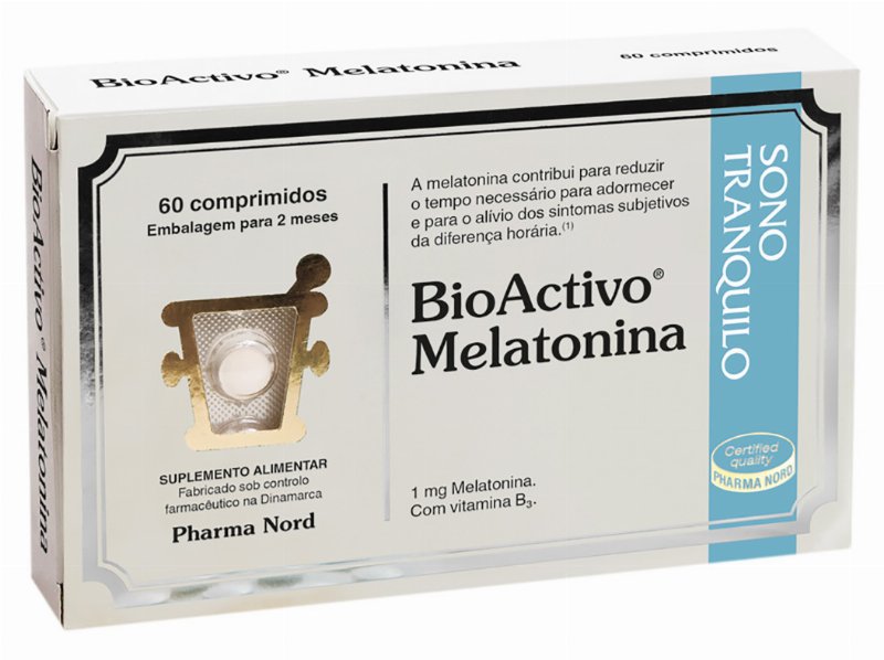 Suplemento Bioactivo Melatonina 60 Comprimidos