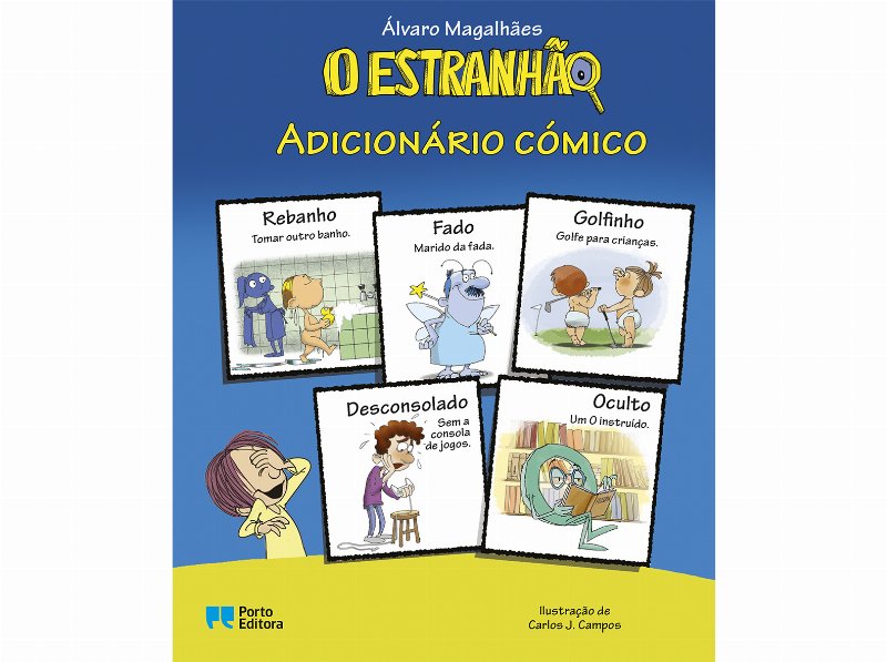 Livro O Estranhão Adicionário Cómico