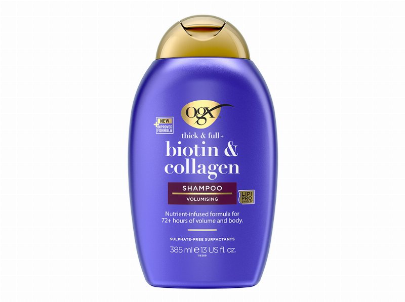 Champô Ogx Biotina & Colagénio Sem Sulfatos 385 ml