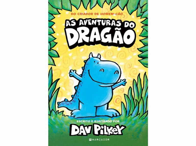 Livro As Aventuras Do Dragão De Dav Pilkey
