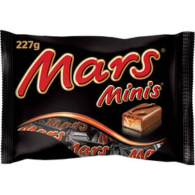 Snack De Chocolate Com Caramelo Mini Mars 227 gr