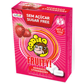 Drageias Go Fruity Morango Gorila 20 gr