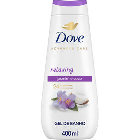 Gel De Banho Relaxing Jasmim E Coco Dove 400 ml