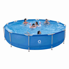 Piscina Estrutura Redonda 420X84Cm Com Bomba Avenli 1 Un