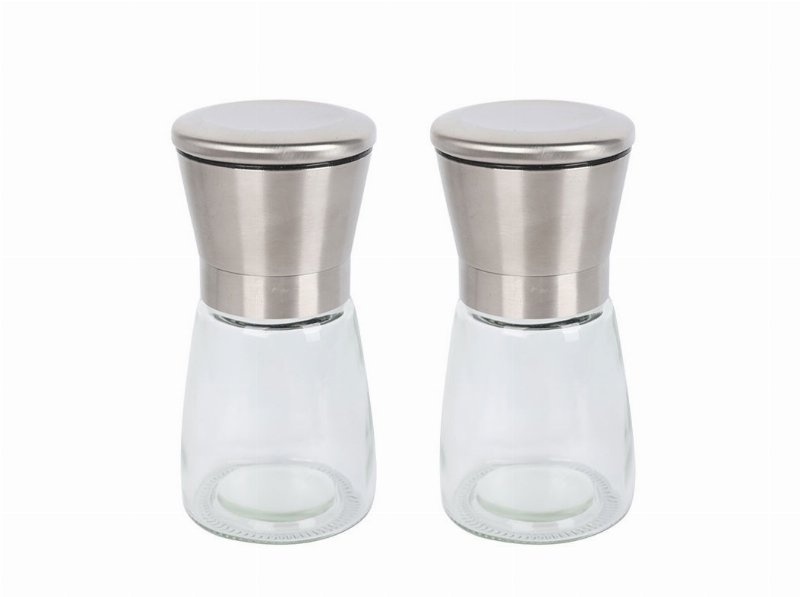 Conjunto Saleiro + Pimenteiro Actuel Vidro