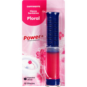 Discos Sanitários Power+ Floral Continente 12 Un