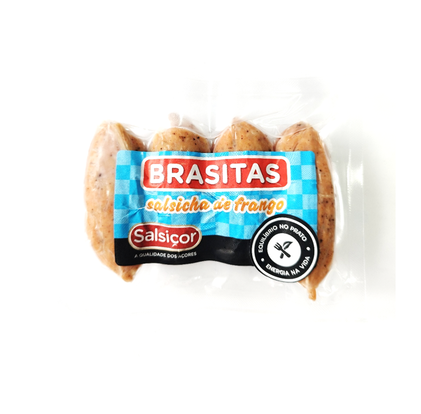 Salsicha De Frango Brasitas Salsiçor 0.16Kg