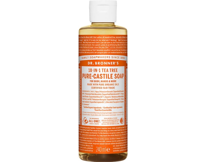 Gel Dr. Bronner's Banho Árvore Do Chá 240 ml