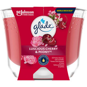 Ambientador Vela Peónia E Cereja Glade 1 Un (204 gr)