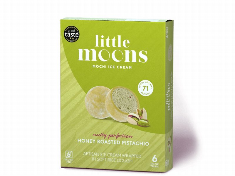 Gelado Mochi Little Moons Pistacio 192 g (6Un)