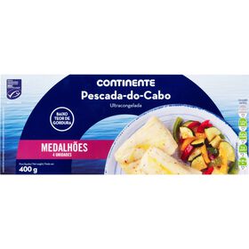 Medalhões De Pescada Do Cabo Ultracongelados Continente 400 gr