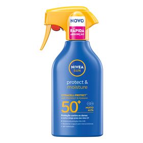 Protetor Solar Spray Protect & Moisture Familiar Fps 50+ Nivea Sun 270 ml