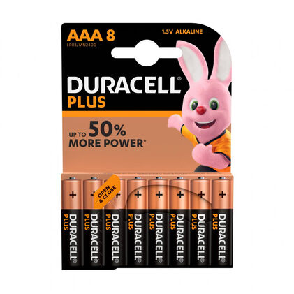 Pilhas Alcalinas Plus Aaa Duracell