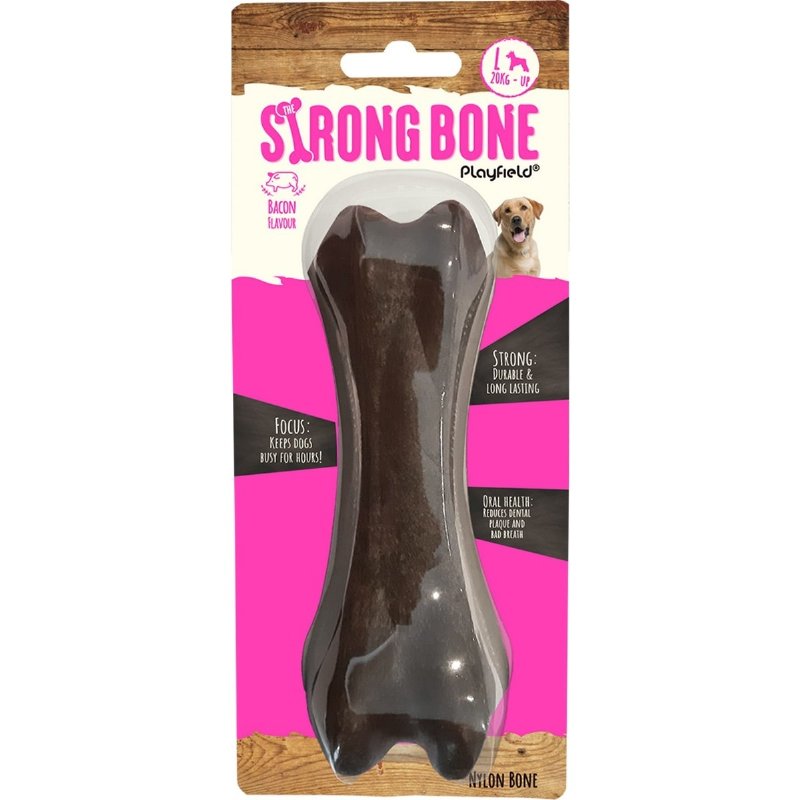 Osso Para Cão Sabor Porco T 18,5Cm
