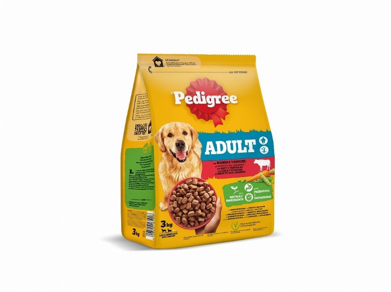 Ração Para Cão Pedigree Com Vaca 3 kg