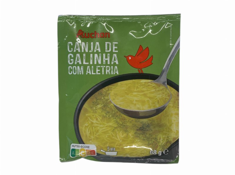 Canja De Galinha Auchan C/Aletria 68 g