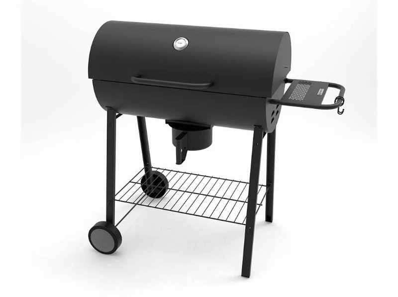 Barbecue A Carvão Gardenstar Com Rodas 100X58X98Cm
