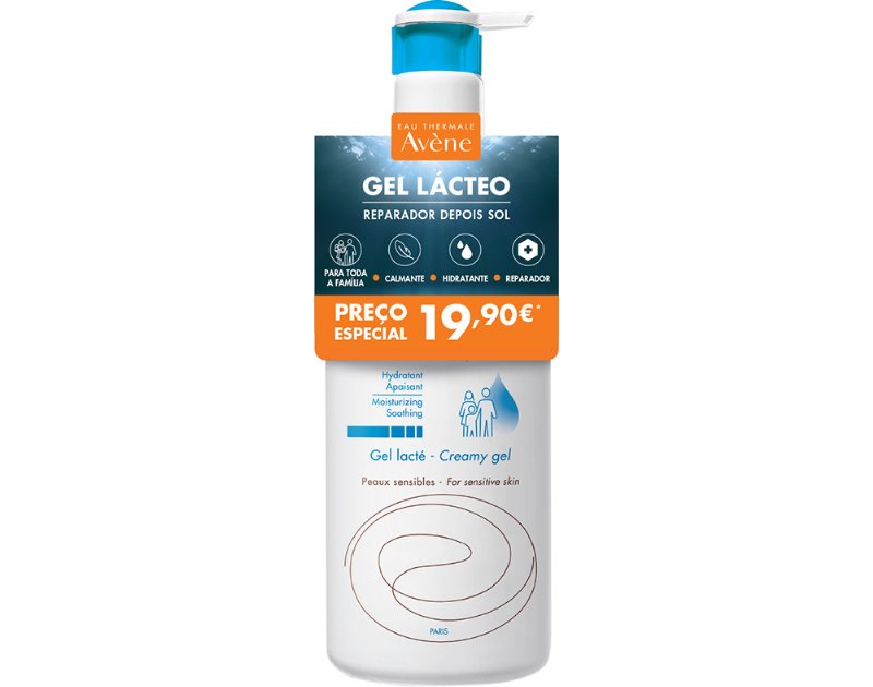 Gel Avene Lacteo Solar Após Sol 400 ml