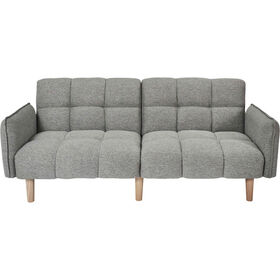 Sofá Cama 3 Lugares Cinza Dream