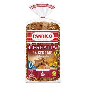 Pão De Forma Cerealia De 14 Cereais E Sementes Com Côdea Panrico 435 gr