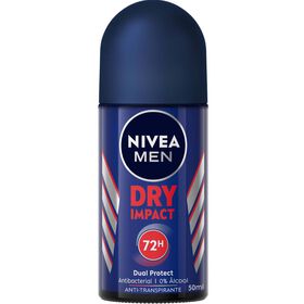 Desodorizante Roll On Dry Impact Nivea Men 50 ml