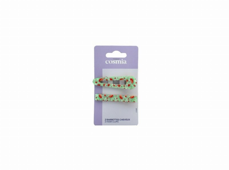 Ganchos De Cabelo Cosmia Melancia 2Un